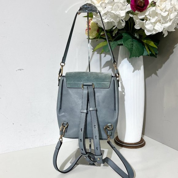 Chloe 2-Way Suede Calfskin Faye Bag - Picture 4 of 8